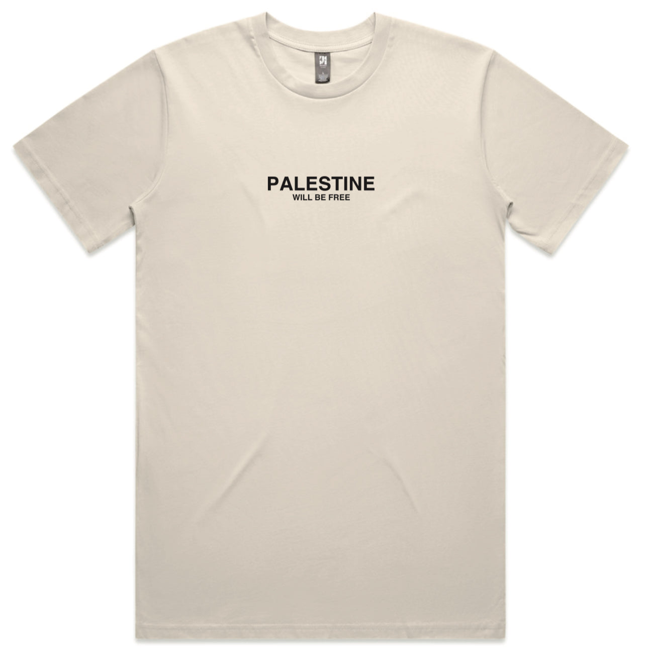 Palestine Will Be Free Adult T-Shirt - BONE