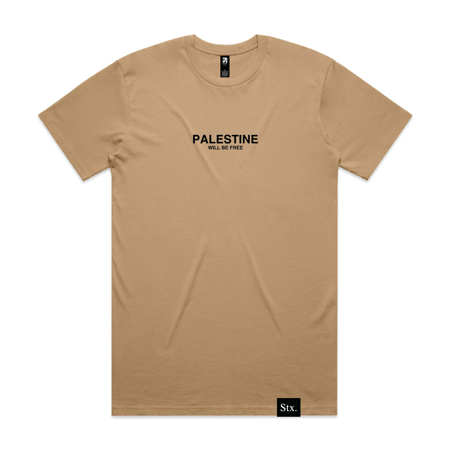 Palestine Will Be Free Adult T-Shirt - SAND