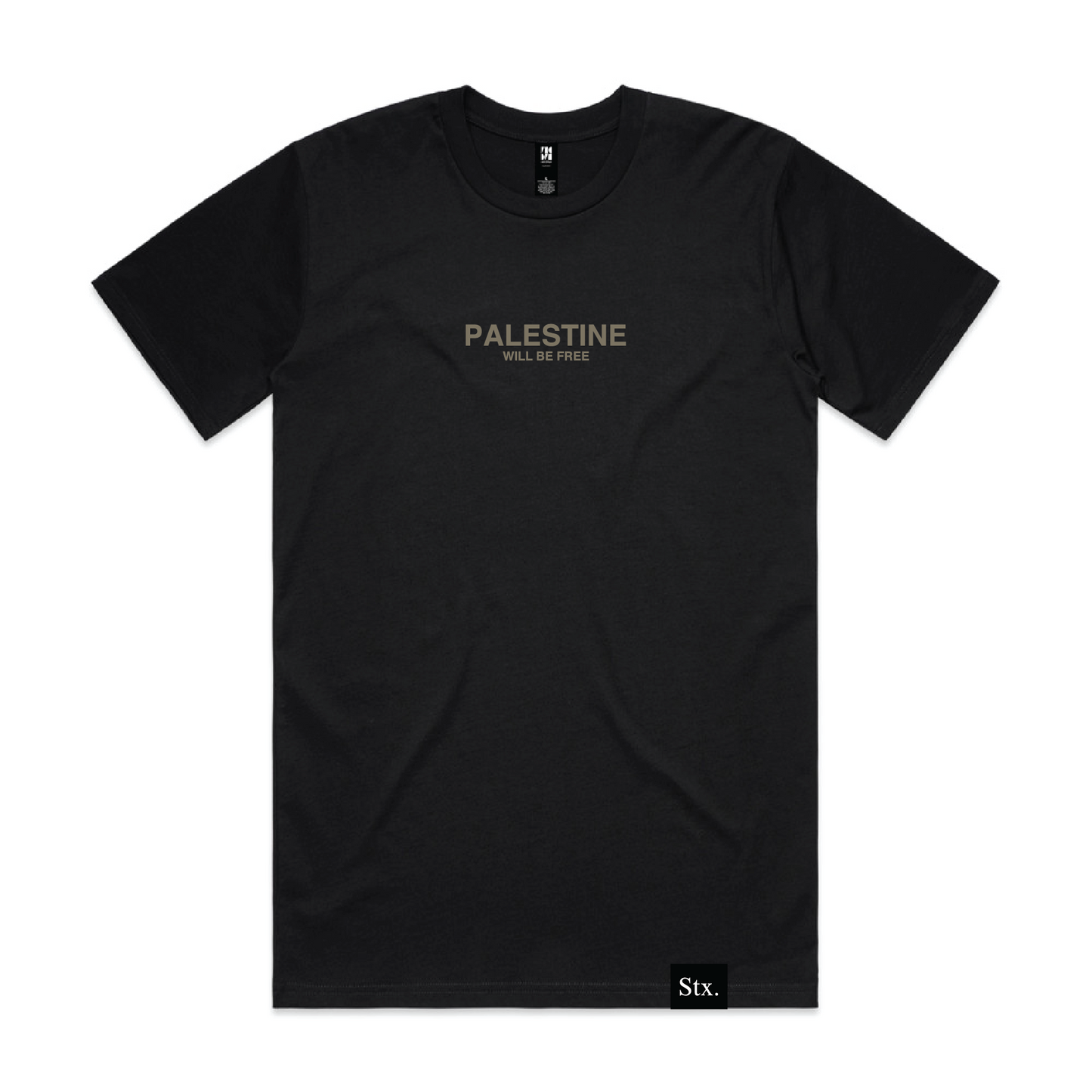 Palestine Will Be Free Adult T-Shirt - BLACK