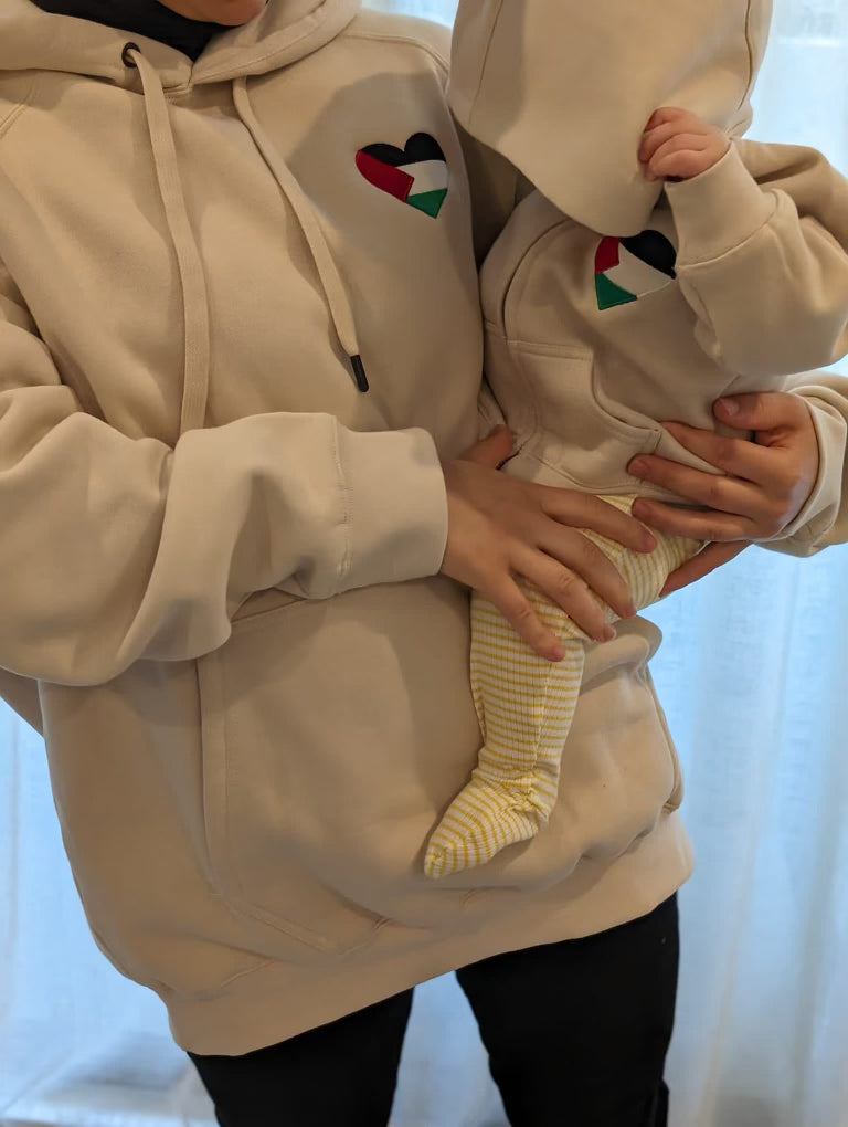 Palestine Heart - Kids Zip Jacket